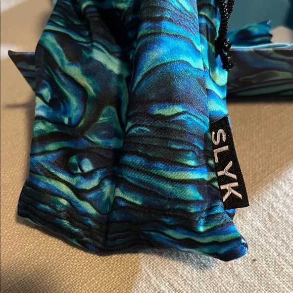 SLYK SHADES bombshell abalone sunglasses blue green - Picture 3 of 12